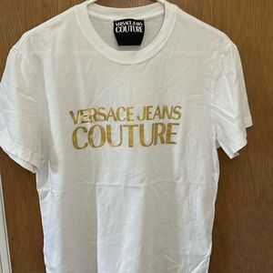 Versace white t shirt women’s large
